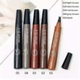 thumbnail image 2 of US 2 Pc Microblading Tattoo Eyebrow Pen Four Tips Waterproof Ink Gel Tint Draw, 2 of 5
