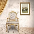 thumbnail image 3 of Blinks, Thomas 18x24 Gold Ornate Wood Framed with Double Matting Museum Art Print Titled - The First Jump, 3 of 4