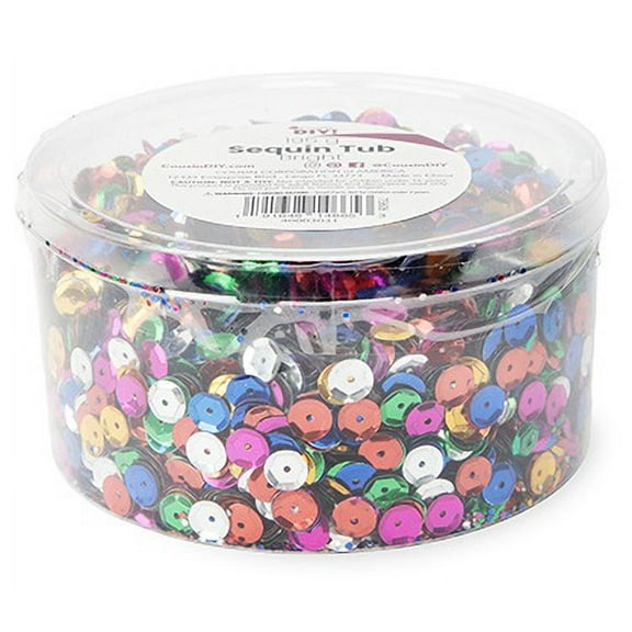 CousinDIY Sequin Tub-Bright