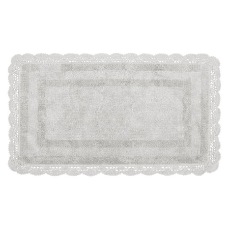 Laura Ashley Bath - Laura Ashley Crochet Cotton Bath Rug