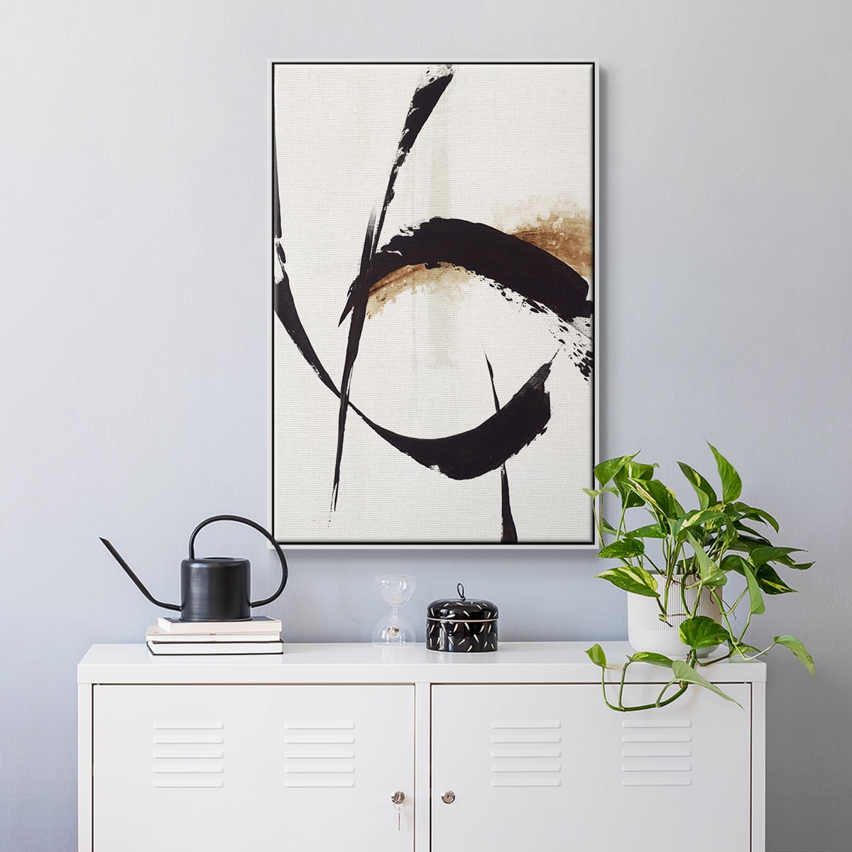High Style I Framed Premium Gallery Wrapped Canvas - Ready to Hang