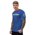 thumbnail image 3 of GODS ARMY men Fitted T-shirt (Royal Blue, S), 3 of 4