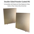 thumbnail image 3 of Lit 430x430mm PEI Plaque de Construction Impression 3D Lit Double Face Surface PEI Enduite de Poudre Ressort Magnétique Acier Plateforme Flexible Compatible avec Neptune3 / 4, Kobra 2 /, 3 of 6