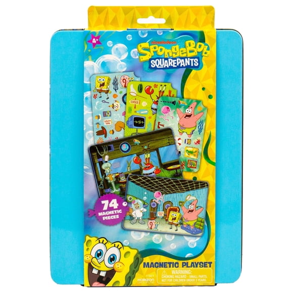 Juego magnético Bob Esponja, 74 imanes