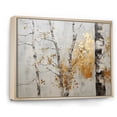 thumbnail image 2 of Designart "Tree Monochrome Of Gray IV" Tree Monochrome Floater Framed Canvas Print, 2 of 7