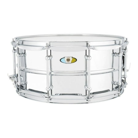 Ludwig Supralite Steel Snare Drum 6.5"x14"