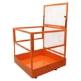 thumbnail image 1 of INTBUYING Forklift Safety Cage Work Platform Lift Basket Aerial Fence Rails, 1 of 12