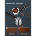 thumbnail image 6 of FOHERE Espresso Machine, 3.5 Bar 4 Cup Steam Espresso Machine Cappuccino Maker with Milk Frother, 6 of 9