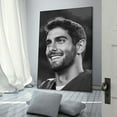thumbnail image 3 of American Football Jimmy Garoppolo Retro Poster Home Decor Poster Wall Art Hanging Picture Print Bedroom Decorative Painting Posters Room Aesthetic 08x12inch(20x30cm), 3 of 6