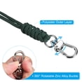thumbnail image 4 of Uxcell 19" Paracord Lanyard Clasp Necklace Cord Badge Holder Strap, Green, 4 of 5