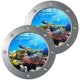 thumbnail image 2 of Cartoon Wall Stickers Decals 2PCS Easy Peel & Stick Ocean Animal Wall Art for Living Room Bedroom Decor, 2 of 4