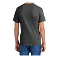 thumbnail image 2 of Mafoose Men's Comfortable Tall Core Blend T-Shirt Charcoal 4X-Large Tall, 2 of 4