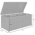 thumbnail image 6 of Pemberly Row Outdoor Wicker Storage Bin, 6 of 6