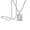 T, variant on Miyuadkai Necklaces Initial Letter Pendant Necklace Silver Plated Chain Necklace Initial Necklaces For Women And Men Jewelry A One Size