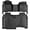 2019-2026 Silverado 1500, variant on DIKSOAKR Floor Mats & Cargo Mats Fit for 2018-2024 Chevrolet Equinox Fuel Version (Non EV) - 1st & 2nd Row All Weather Protection Automotive Floor Liners &Trunk Mat &Backrest Mat