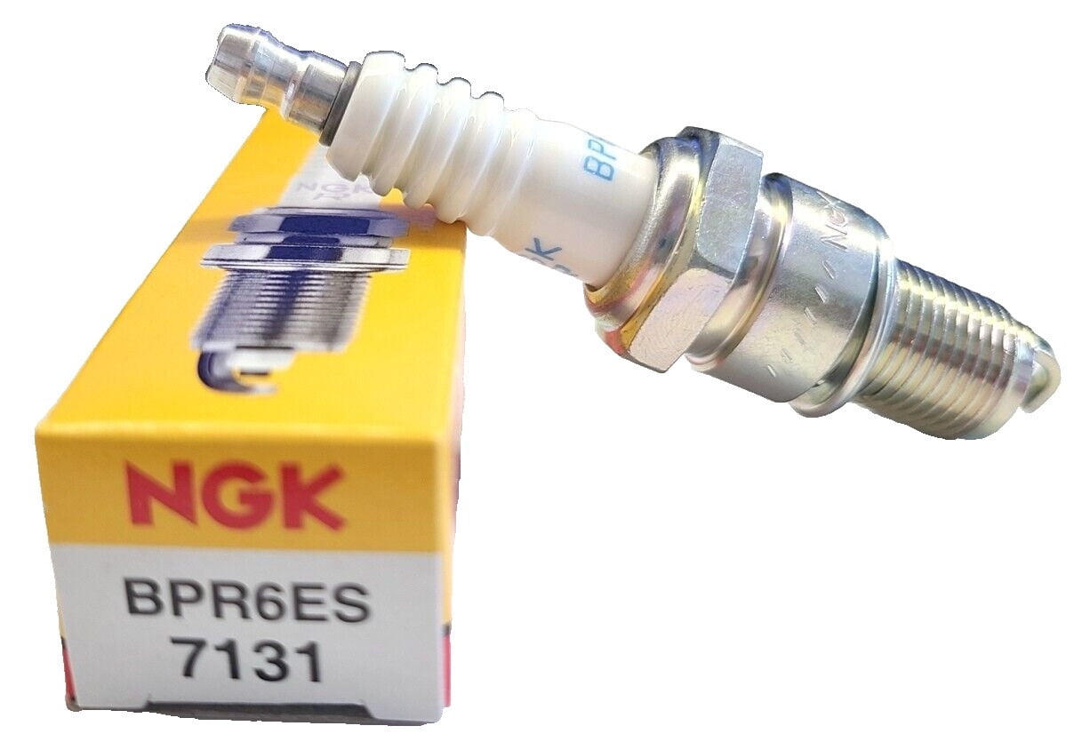 Set of 4 NGK 7131 Nickel Spark Plugs BPR6ES for Porsche Renault Suzuki VW Audi