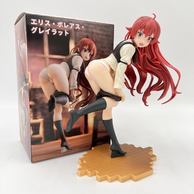 Figura DE ACCIÓN DE Mushoku Tensei, figura de Anime de reencarnación sin trabajo, chica Sexy, Eris, Greyrat, Hentai, modelo coleccionable, juguetes, 18cm Fivean unisex