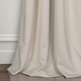 thumbnail image 4 of Leah Chambre Assombrissement Fenêtre Rideaux Bleu 52X95 Ensemble, 4 of 7