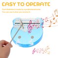 thumbnail image 4 of MasteelfCA 1 Set Thumb Piano Portable Kalimba 17 Keys Hand Piano Musical Instrument (As Shown), 4 of 7