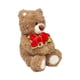 thumbnail image 3 of Oso De Peluche Ultra Suave Con Ramo De Rosas Desmontable, 3 of 5