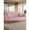 Pink, variant on American retro 2-seat sofa bed, soft velvet fabric / Suits living rooms, offers different comfort levels