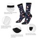 thumbnail image 4 of Balery Autumn Leaves With Blue Calcetas Largas con Estampado para Hombre y Mujer – Suaves y Transpirables, Talla Única (US 5-11), 4 of 6