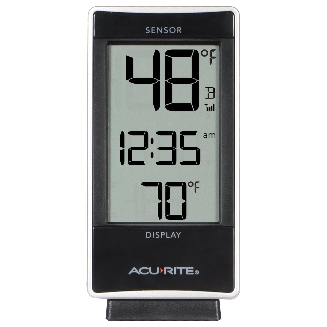 ACURITE INDOOR OUTDOOR THERMOMETER WEATHER RESISTANT FAHRENHEIT & CELSIUS SCALE 