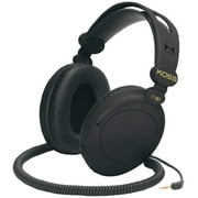 Koss Closed-Back Circumaural Stereo Headphones, Black