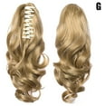 thumbnail image 3 of Extension de Cheveux Queue de Cheval Bouclée à Clipser pour Femmes, Perruque Longue Ondulée, 3 of 7