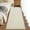 off white, variant on Runner Rugs 2x6 Solid Thick Shag RugSuper Soft Anti-Slip Washable Rugs Easy Cleaning Wool Carpet Hallway Laundry Room Nursery Entryway Beige 2x6