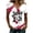 Deep Red, variant on 2026 Usa Soccer Flags Graphic Tee for Women International Football Fan Shirt Tournament Gift Travel Style,Red(XL)