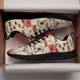 thumbnail image 3 of Chihuahua House Running Shoes Sneakers Mesh Black Size 9.5, 3 of 5