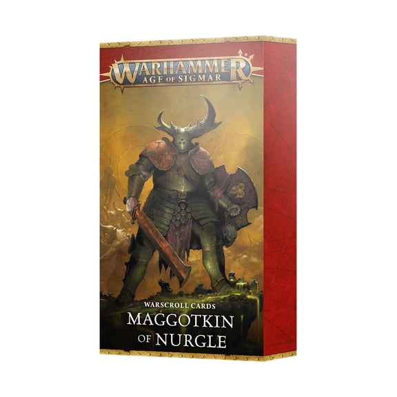 Games Workshop - Warhammer Age of Sigmar - Maggotkin of Nurgle - Warscroll Cards 2026