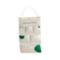thumbnail image 3 of Bolsillos de Almacenamiento Soledad para Colgar en la Puerta 5 Bolsillos Verde, 3 of 9