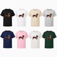 thumbnail image 4 of Dachshund Graphic T-Shirt, Retro Dog Lover Unisex Cotton Blend Tee, 4 of 9