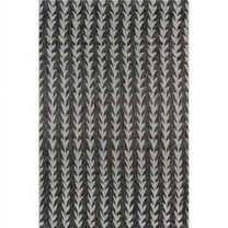 Novogratz Contemporary Runner Area Rug, Charcoal, 2' X 6' Runner