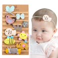 thumbnail image 1 of 10 Pack G Bb Bandeaux, Taille Unique Bb Fille Bandeau Cheveux Bande De Cheveux Arc Bande De Cheveux Bandeaux Accessoires Bb Fille Enfant Turban Ba, 1 of 5