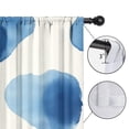 thumbnail image 4 of Blackout Kids Curtains,Blue and Grey Abstract Art Artwork Childrens Insulated Curtains Set Of 2,Bedroom Essentials,Toddler Room Decor 42x84in(106x213cm), 4 of 4