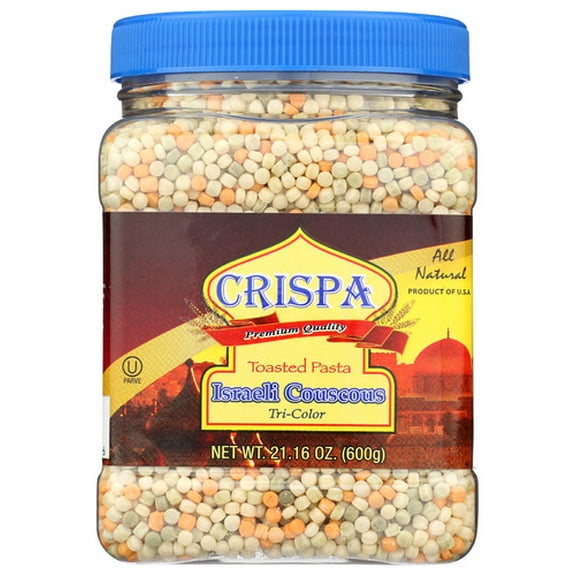 Crispa Israeli Tri-Color Couscous 21.16 oz (Pack Of 4)