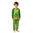 thumbnail image 4 of Lvotionpl 2026 Matching Family Christmas Pjs, Matching Christmas Pajamas Long Sleeve Top & Pants Set Matching Holiday Family Pajama Xmas Sets, 4 of 5