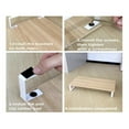 thumbnail image 4 of LNGOOR 1pc Monitor Stand 30cm/11.8inch Laptop Monitor Stand Computer/PC Printer Desktop Stand Wooden Computer Desk Monitor Stand With Storage Desktop Booster Stand For Home And Office Use, 4 of 7
