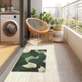 thumbnail image 4 of Yayeee Doormat for Indoor Entrance 32" x 20" Non Slippery Floor Rug, Black Abstract, 4 of 8