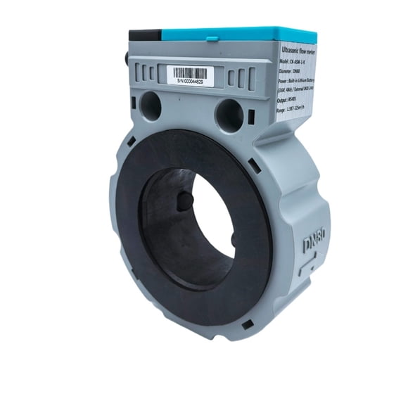 Ultrasonic Flow Meter Clamp-On Flow Transducer Digital Non-Invasive Water Flow Meter Portable Handheld Liquid Flow Meter ,Energy-Saving