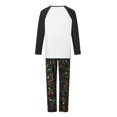 thumbnail image 4 of SUNSIOM Family Matching Christmas Pajamas, Baby Romper/Tops + Pants Set, 4 of 9