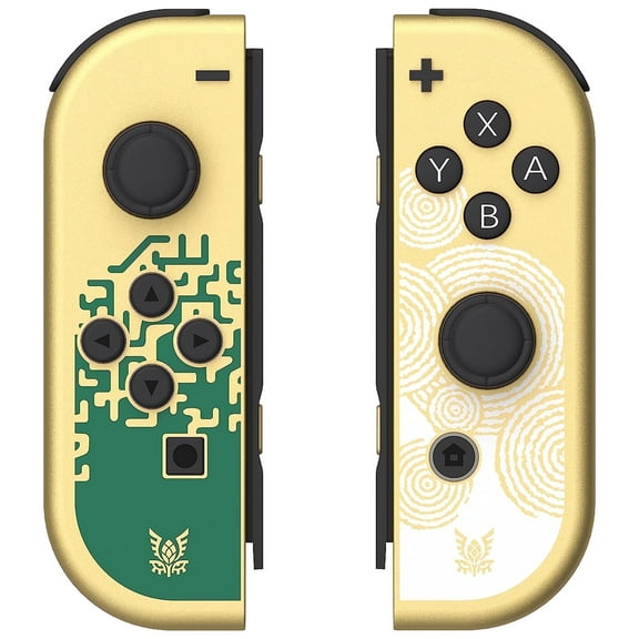 Switch Controller for Nintendo Switch, Wireless Gaming Controller for Switch Joypads (L/R), Tears of Kingdom(Gold)