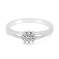 thumbnail image 6 of 14K White Gold Diamond Cluster Ring, 6 of 6