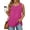 Rose, variant on MOSHU Plus Size Tank Tops for Women Henley Sleeveless Shirts Summer Button Down Womens Tops