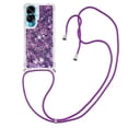 thumbnail image 1 of Funda FOXDOCK para Honor 90 Lite con Cuerda Ajustable, Brillo Líquido, Protección Antigolpes y Lente – Ideal para Regalo, 1 of 6