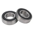 thumbnail image 3 of Deep Groove Ball Bearing, Low Friction Fast Heat Dissipation Save Lubricant Double Shielded Ball Bearings Non Deform 2Pcs  For Industrial Use, 3 of 8