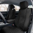 thumbnail image 2 of TLH Black Full Set Neoprene Custom Fit Seat Covers for 2023-2024 Honda Accord LX | Sport | Sport SE | EX | EX-L | Touring with Water Resistant Neosupreme Insert, 2 of 9